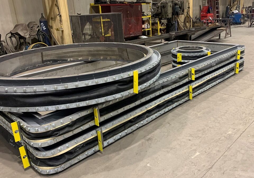 Fabric expansion joints